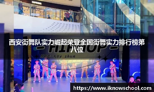 西安街舞队实力崛起荣登全国街舞实力排行榜第八位